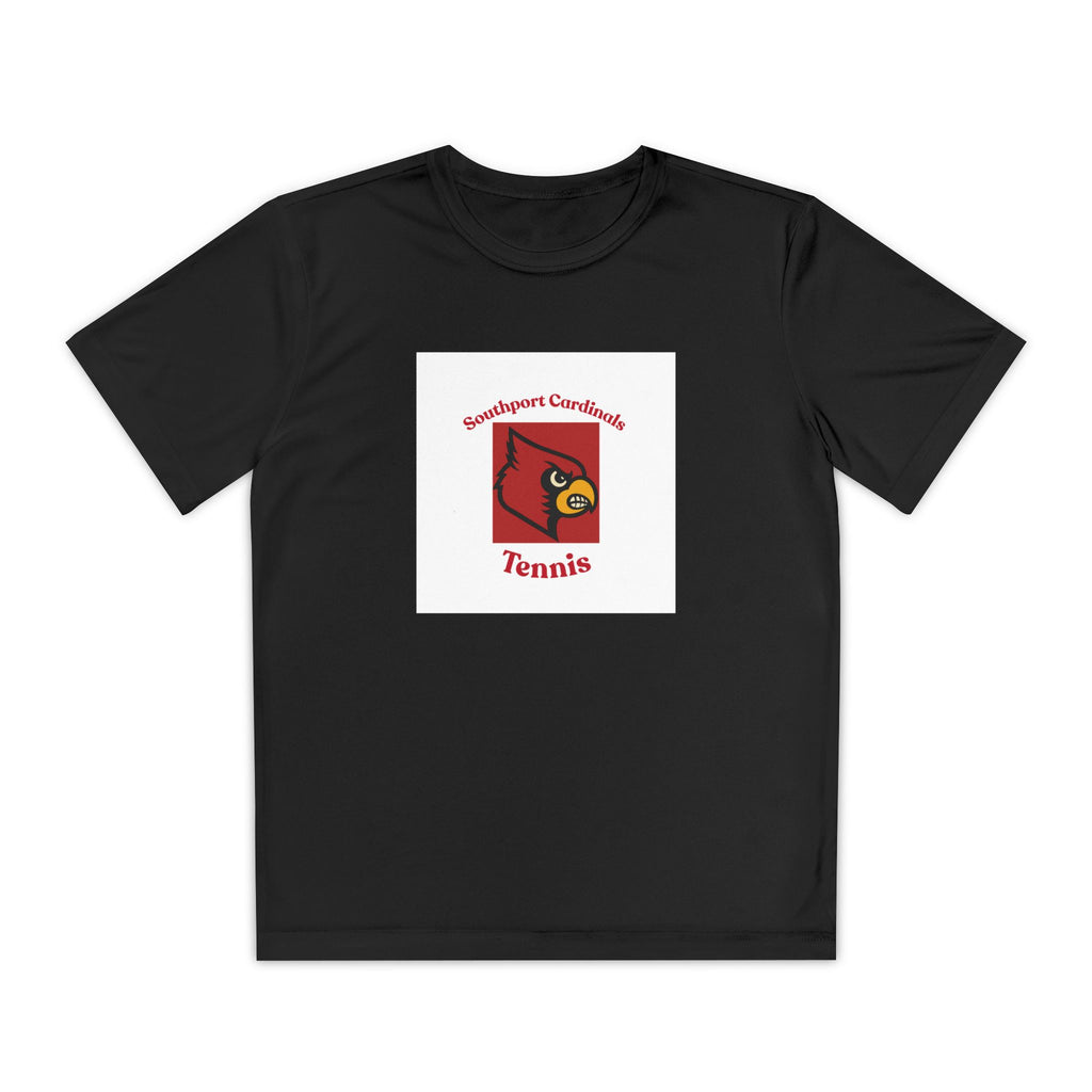 Youth Cardinal Tennis Tee — Southport Cardinals Team Shirt